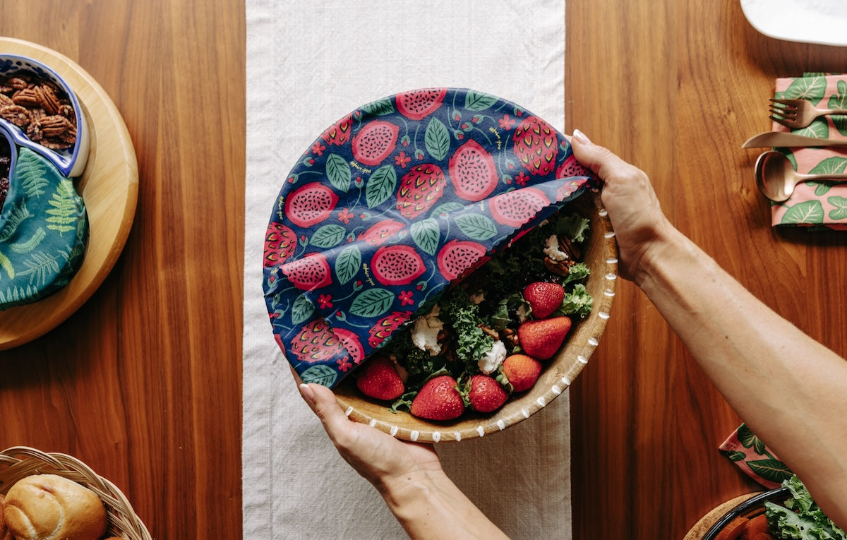 Beeswax Food Wrap Bulk Gift Packs - Five Pack of 3-Packs