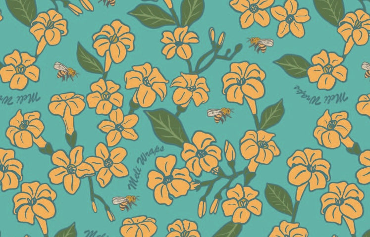 Puakenikeni & Bee Swedish Dish Cloth Set of 3