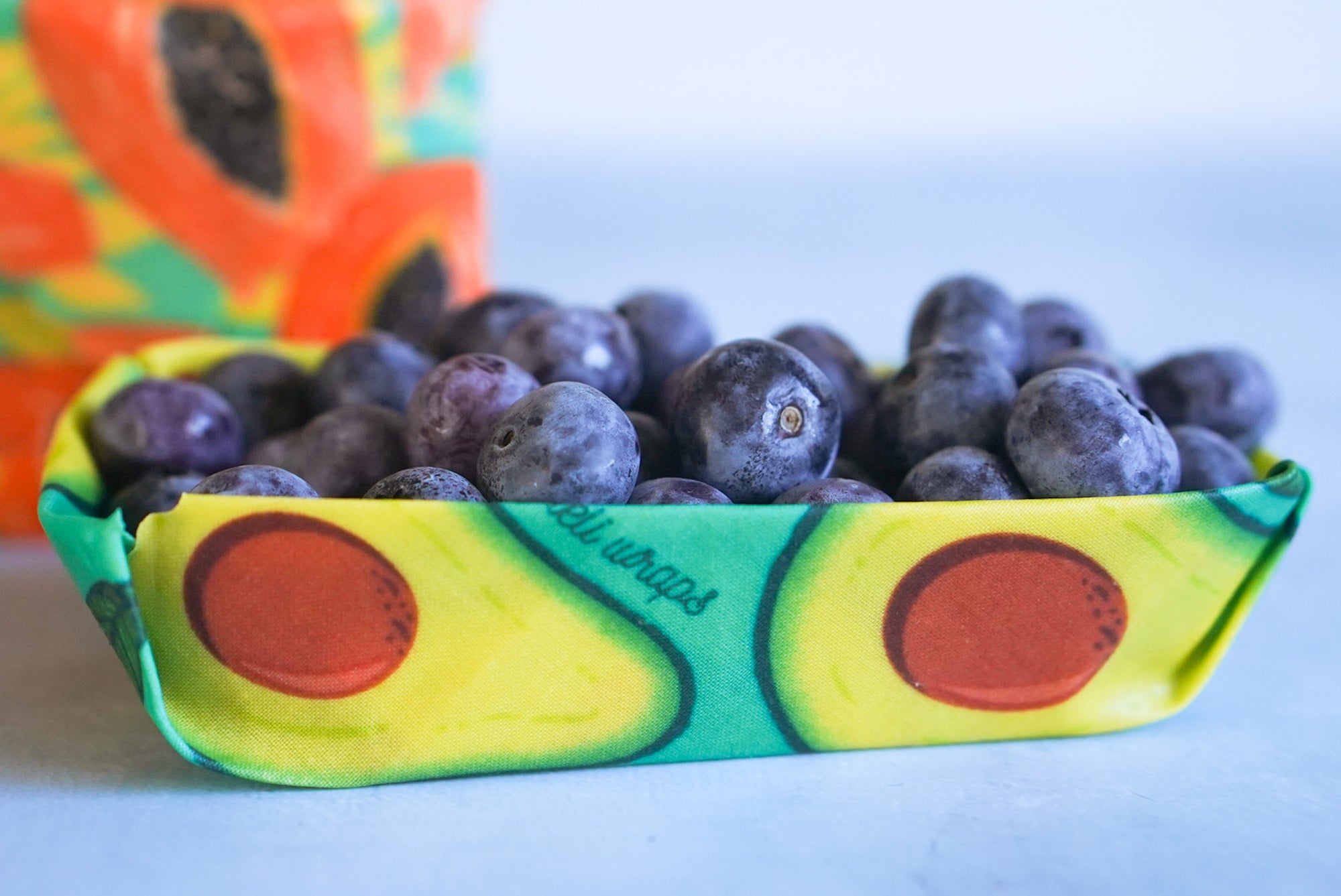 Beeswax Wrap Bulk Roll - Avocado Print