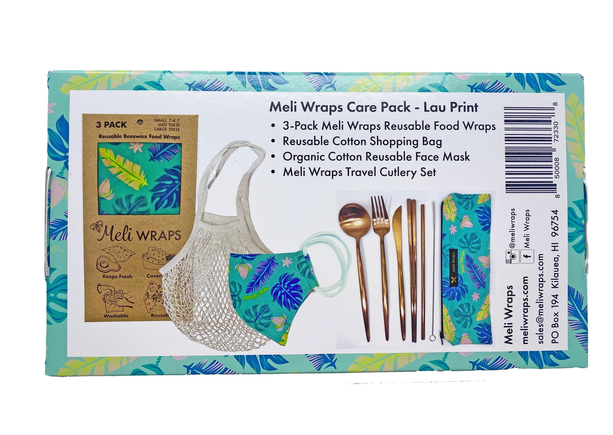 Meli Wraps Care Collection Lau Care Pack