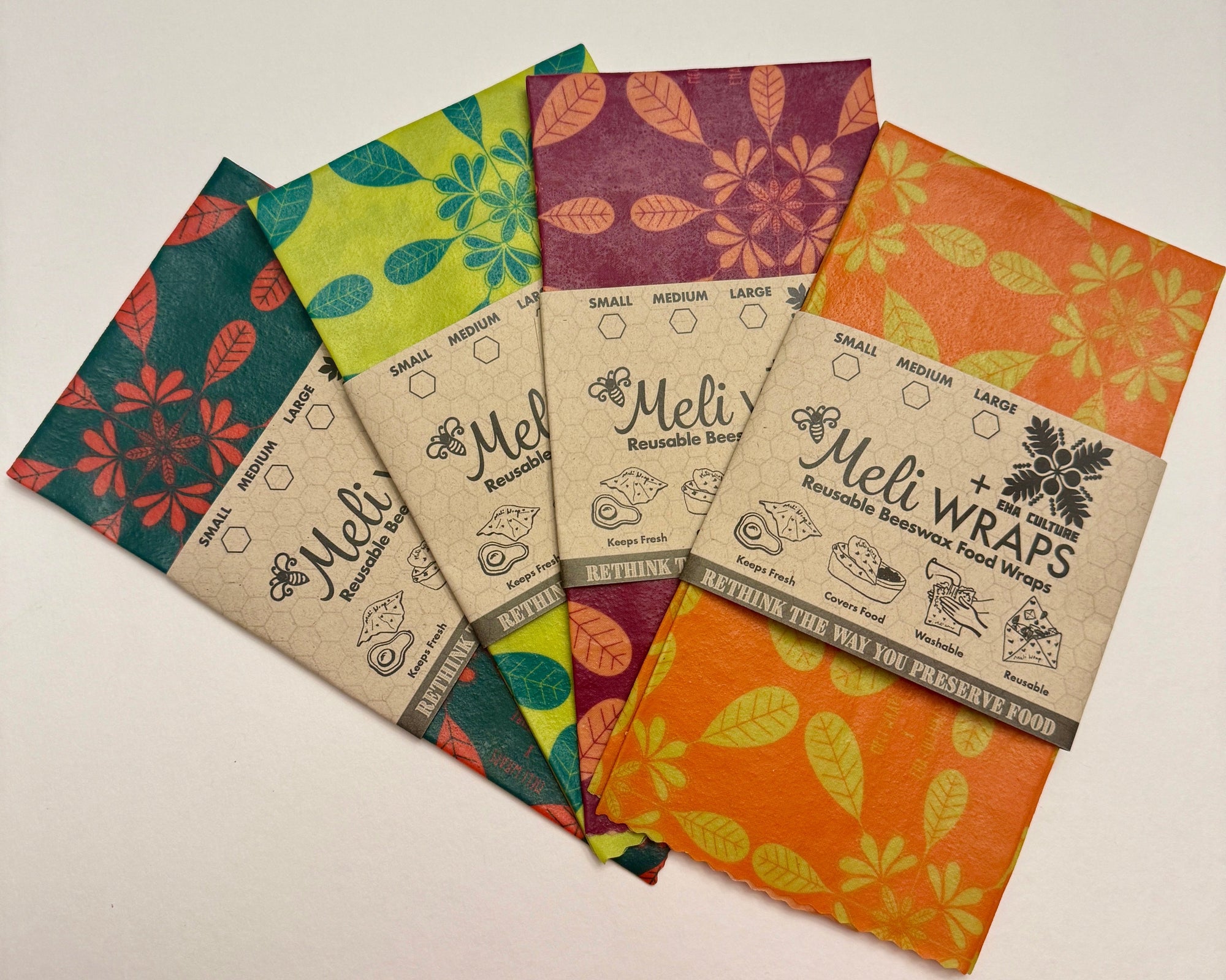 Beeswax Wrap 3 Pack - Eha Culture Collection