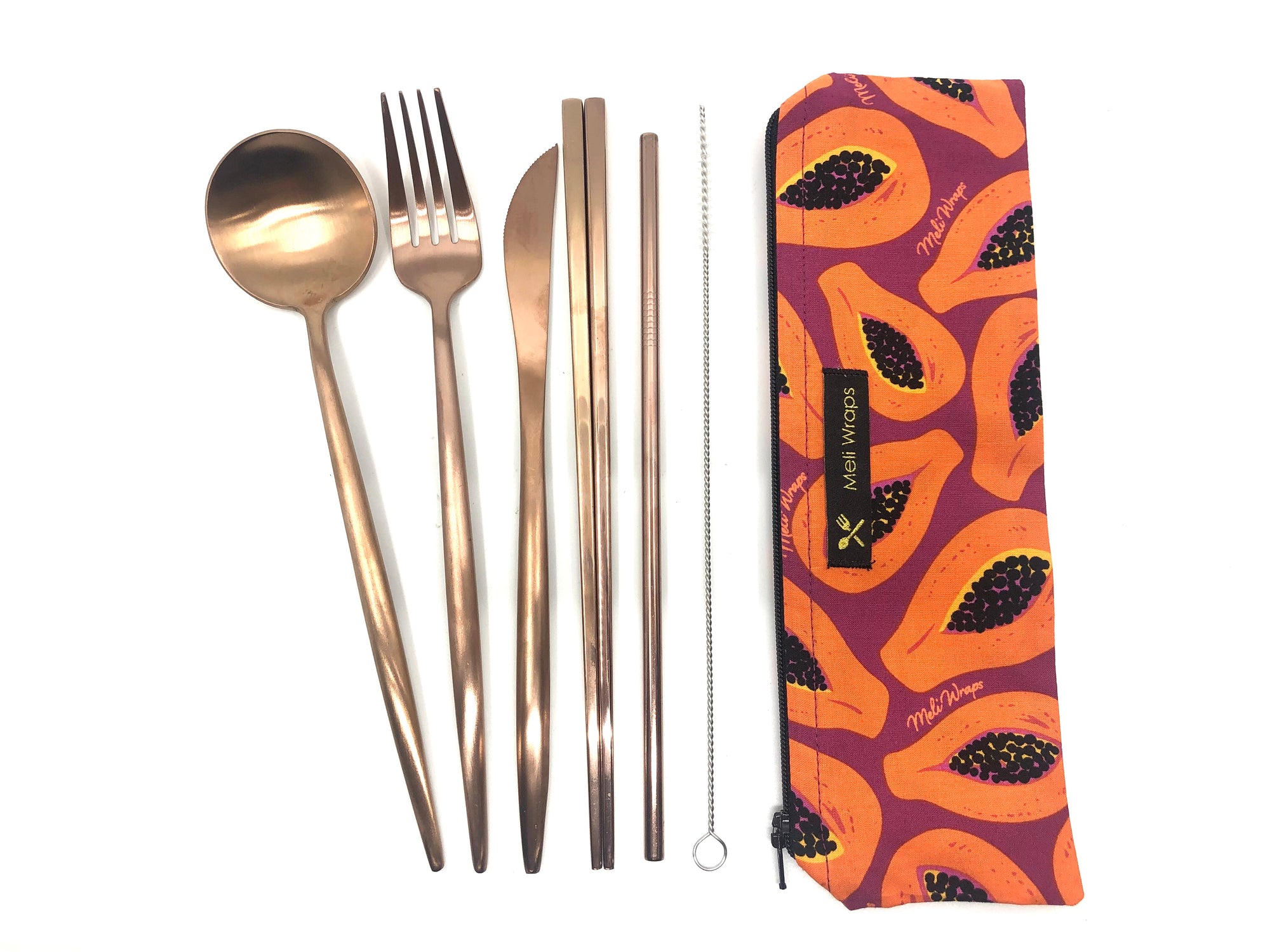 Meli Wraps Travel Eco Pack- Purple Papaya