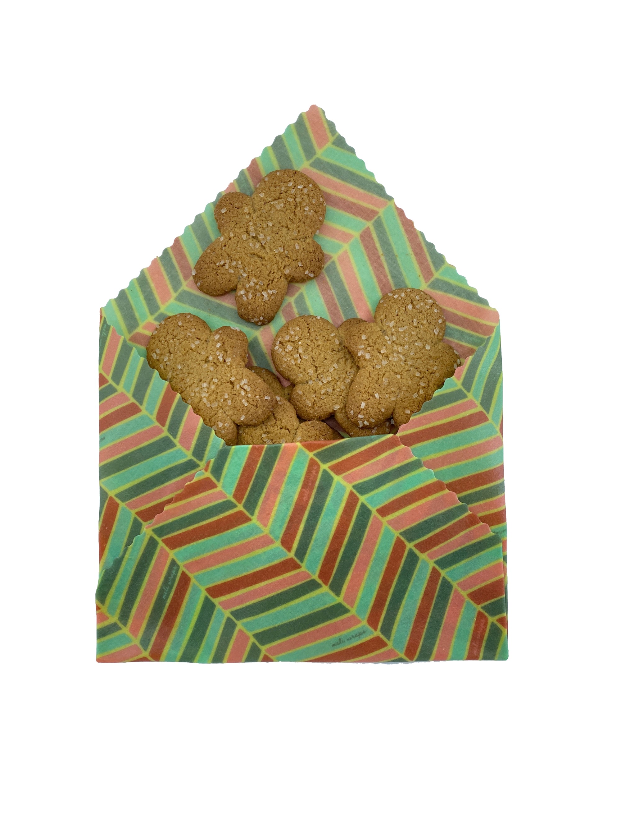 Beeswax Wrap Bulk Roll - Chevron Print