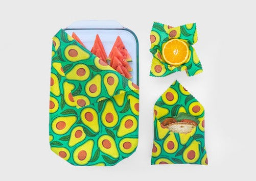 Beeswax Food Wrap - Avocado Print